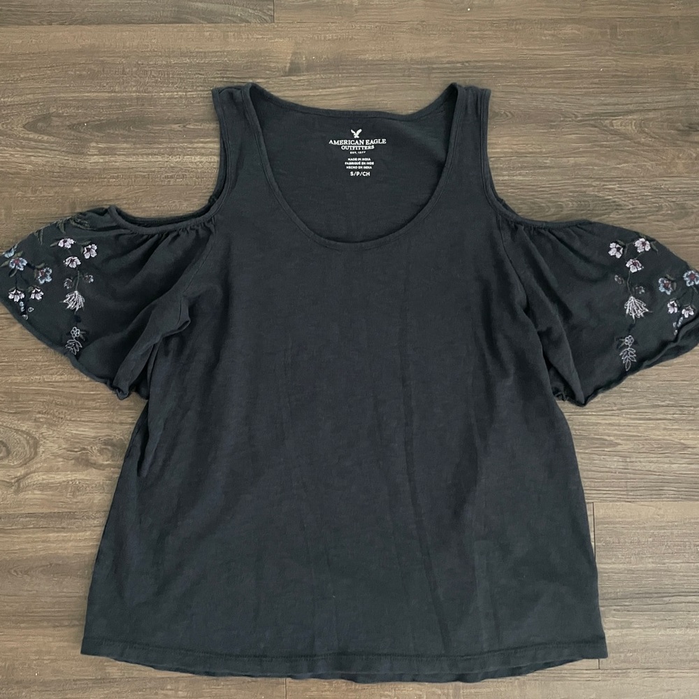 American Eagle Embroidered Shirt